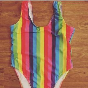 Rainbow swimsuit